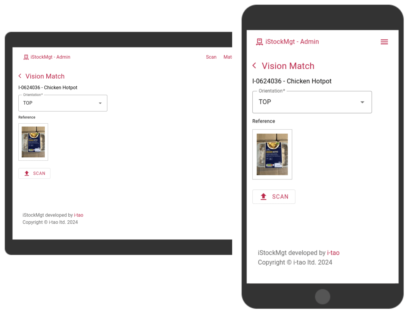 iStockMgt working across Mobile, Tablet and Desktop